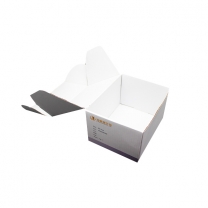 三明裱白色瓦楞彩盒